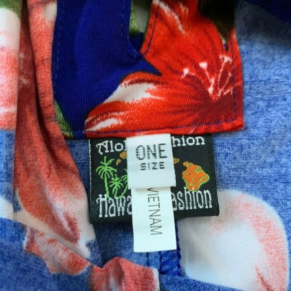 ~SOLD~ Aloha Fashion Hawaiian Print Dress Tropical - Picture 5 of 8